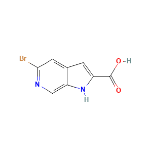 5-bromo-1H-pyrrolo[2,3-c]pyridine-2-carboxylic acid