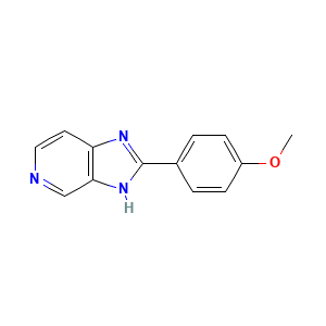 2-(4-methoxyphenyl)-3H-imidazo[4,5-c]pyridine