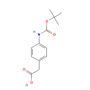 2-(4-((Tert-butoxycarbonyl)amino)phenyl)acetic acid