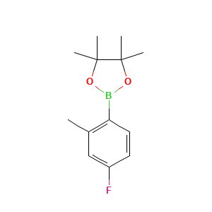 2-(4-Fluoro-2-methylphenyl)-4,4,5,5-tetramethyl-1,3,2-dioxaborolane