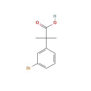 2-(3-Bromophenyl)-2-methylpropanoic acid