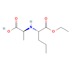 (2S)-2-[[(2S)-1-ethoxy-1-oxopentan-2-yl]amino]propanoic acid