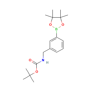 tert-butyl N-{[3-(4,4,5,5-tetramethyl-1,3,2-dioxaborolan-2-yl)phenyl]methyl}carbamate