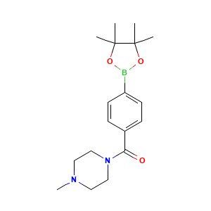 4-(4-Methylpiperazine-1-carbonyl)phenylboronic acid pinacol ester