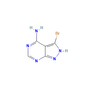 3-Bromo-1H-Pyrazolo(3,4-D)Pyrimidin-4-Amine