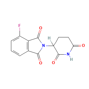 1H-Isoindole-1,3(2H)-dione, 2-(2,6-dioxo-3-piperidinyl)-4-fluoro-