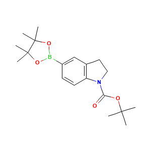 tert-butyl 5-(tetramethyl-1,3,2-dioxaborolan-2-yl)-2,3-dihydro-1H-indole-1-carboxylate