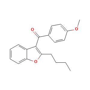 (2-Butylbenzofuran-3-yl) (4-methoxyphenyl) ketone