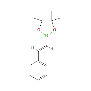 4,4,5,5-tetramethyl-2-((E)-2-phenylethenyl)-1,3,2-dioxaborolane