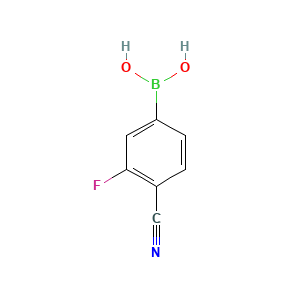 (4-Cyano-3-fluorophenyl)boronic acid
