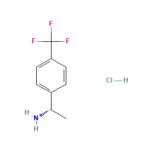 (1S)-1-(4-(trifluoromethyl)phenyl)ethan-1-amine hydrochloride