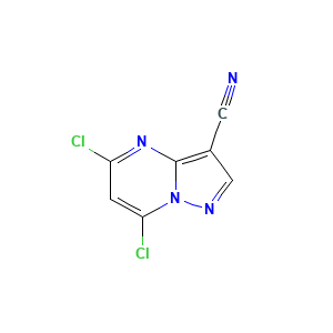 5,7-Dichloropyrazolo[1,5-a]pyrimidine-3-carbonitrile