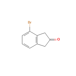 4-bromo-2,3-dihydro-1H-inden-2-one