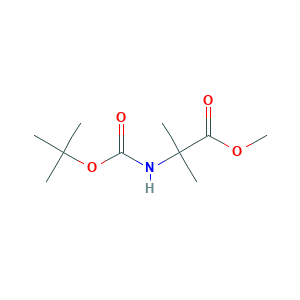 Methyl 2-(tert-butoxycarbonylamino)-2-methylpropanoate
