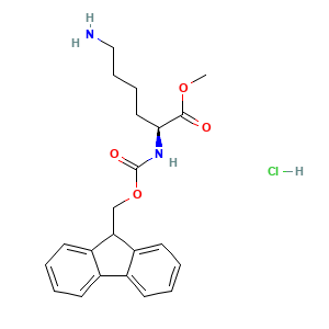 (S)-Methyl 2-((((9H-fluoren-9-yl)methoxy)carbonyl)amino)-6-aminohexanoate hydrochloride