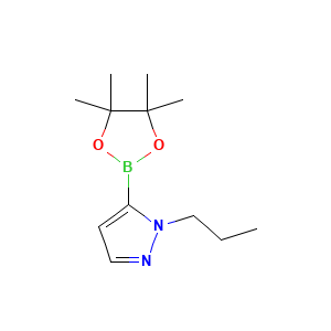1-propyl-5-(4,4,5,5-tetramethyl-1,3,2-dioxaborolan-2-yl)-1H-pyrazole
