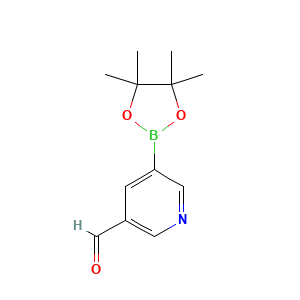 5-(Tetramethyl-1,3,2-dioxaborolan-2-yl)pyridine-3-carbaldehyde