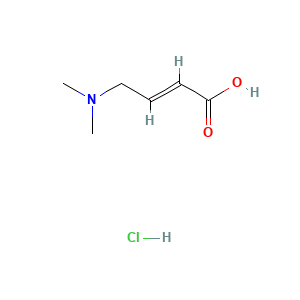 (2E)-4-(Dimethylamino)-2-butenoic acid hydrochloride