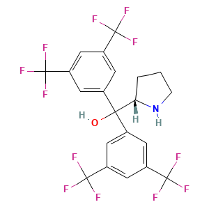 (S)-Bis(3,5-bis(trifluoromethyl)phenyl)(pyrrolidin-2-yl)methanol