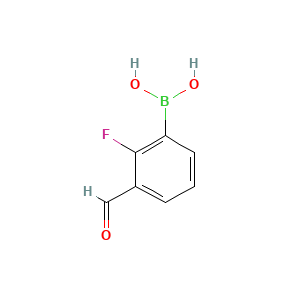 2-Fluoro-3-formylphenylboronic Acid (contains varying amounts of Anhydride)