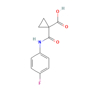 1-[(4-Fluorophenyl)carbamoyl]cyclopropanecarboxylic Acid
