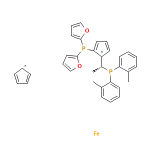 (R)-1-[(S)-2-[Di(2-furyl)phosphino]ferrocenyl]ethyldi-otolylphosphine