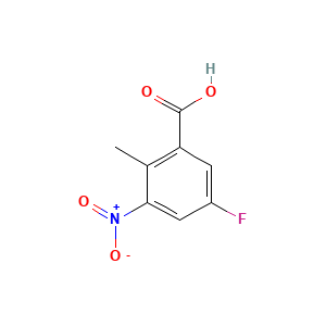 5-Fluoro-2-methyl-3-nitrobenzoic acid
