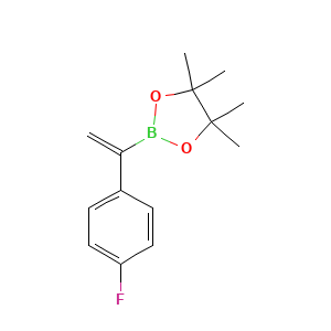 2-[1-(4-Fluorophenyl)ethenyl]-4,4,5,5-tetramethyl-1,3,2-dioxaborolane