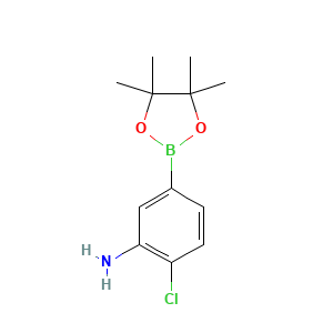 2-Chloro-5-(4,4,5,5-tetramethyl-1,3,2-dioxaborolan-2-yl)aniline