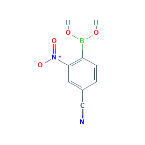 4-Cyano-2-nitrophenylboronic acid