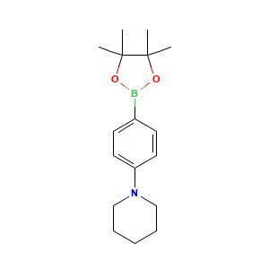 1-(4-(4,4,5,5-Tetramethyl-(1,3,2)dioxaborolan-2-yl)-phenyl)-piperidine