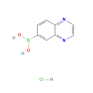 Quinoxalin-6-ylboronic acid hydrochloride