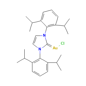 Chloro(1,3-bis(2,6-diisopropylphenyl)imidazol-2-ylidene)gold(I)