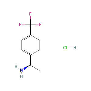 (1R)-1-[4-(trifluoromethyl)phenyl]ethan-1-amine hydrochloride
