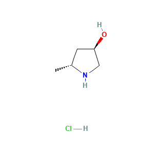 (3R,5R)-5-methylpyrrolidin-3-ol hydrochloride