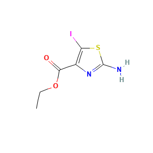 Ethyl 2-amino-5-iodo-1,3-thiazole-4-carboxylate