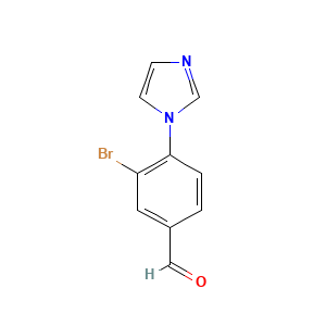 3-Bromo-4-(1H-imidazol-1-YL)benzaldehyde