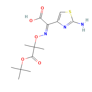 (alphaZ)-2-Amino-alpha-((2-(1,1-dimethylethoxy)-1,1-dimethyl-2-oxoethoxy)imino)-4-thiazoleacetic acid