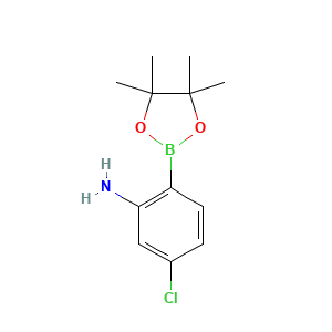 2-Amino-4-chlorophenylboronic acid pinacol ester