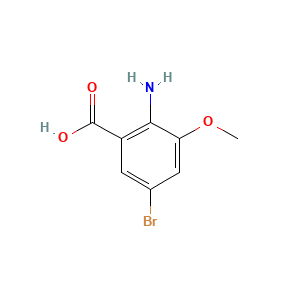2-Amino-5-bromo-3-methoxybenzoic acid