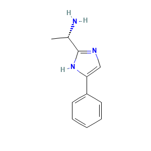 (1S)-1-(5-Phenyl-1H-imidazol-2-yl)ethan-1-amine