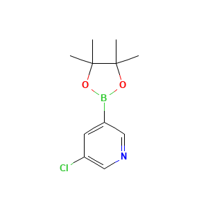 3-Chloro-5-(4,4,5,5-tetramethyl-1,3,2-dioxaborolan-2-yl)pyridine