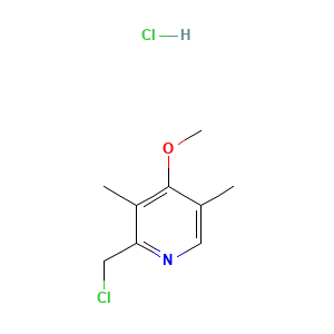 2-(Chloromethyl)-3,5-dimethyl-4-methoxypyridine hydrochloride