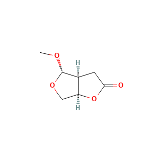 (3AS,4S,6AR)-4-Methoxytetrahydrofuro(3,4-B)furan-2(3H)-one