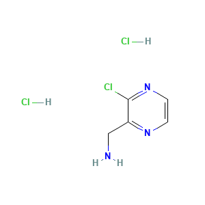 (3-Chloropyrazin-2-yl)methanamine dihydrochloride