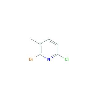 2-Bromo-6-chloro-3-methylpyridine