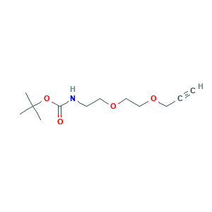 Propargyl-PEG2-NHBoc