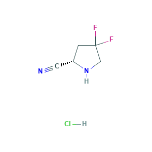 (S)-4,4-Difluoropyrrolidine-2-carbonitrile hydrochloride