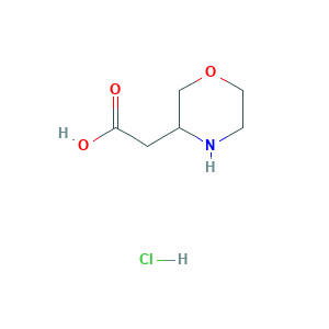 2-(Morpholin-3-yl)acetic acid hydrochloride