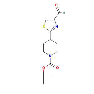 tert-Butyl 4-(4-formyl-1,3-thiazol-2-yl)piperidine-1-carboxylate